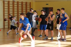 В лицее прошёл мастер-класс баскетбольного клуба "Зенит"